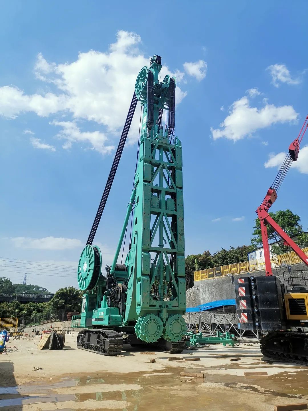  氣舉顯神威，金泰雙輪銑在大灣區(qū)再克百兆帕硬巖